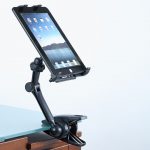 クリップ式ホルダー　タブレット　スマートフォン