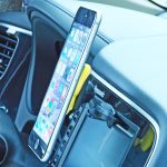 CDスロット差し込み　スマートホーンホルダー