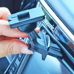 CDスロット差し込み　スマートフォン　ホルダー